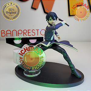 Boneco Sword Art Online Alicization Rising Steel Knight Kirito Bandai  Banpresto