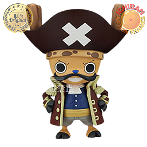 TONY TONY CHOPPER COM ROUPA DO ROGER ONE PIECE ROGER CHOPPER BANPRESTO 100% ORIGINAL LACRADO