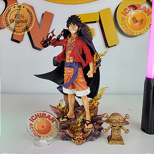 MONKEY D. LUFFY ONE PIECE DE CAPA HAKI VERMELHO VER.2 LX STUDIOS 100% ORIGINAL