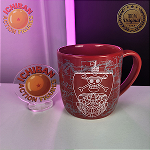 CANECA THOUSAND SUNNY ONE PIECE 100% ORIGINAL LICENCIADO TOEI