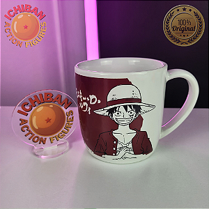 CANECA MONKEY D. LUFFY ONE PIECE 100% ORIGINAL LICENCIADO TOEI