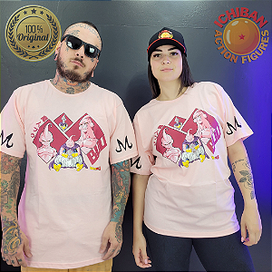 CAMISETA MAJIN BOO ROSA DRAGON BALL Z G 100% ORIGINAL LICENCIADA