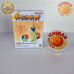 HINOARASHI E MAGMARASHI POKÉMON SCALE WORLD JOHTO SET E ETHAN BANDAI 100% ORIGINAL LACRADO