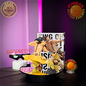 USOPP ONE PIECE KING OF ARTIST BANPRESTO 100% ORIGINAL COM CAIXA