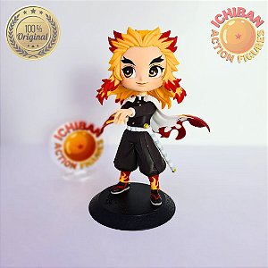 KYOJURO RENGOKU DEMON SLAYER QPOSKET BANPRESTO 100% ORIGINAL SEM CAIXA, SEM A KATANA