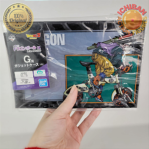BAG IMPERMEÁVEL GOKU NA MOTOCICLETA DRAGON BALL Z ICHIBAN KUJI LETRA G BANDAI 100% ORIGINAL LACRADO