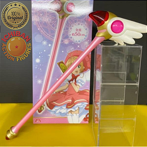 STICK BÁCULO SAKURA CARD CAPTOR FURYU 1/1 TAMANHO REAL 50 CM 100% ORIGINAL LACRADO