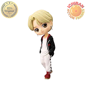 JIMIN BTS (COR MAIS ESCURA ) TINYTAN DYNAMITE QPOSKET VER. B BANPRESTO 100% ORIGINAL LACRADO