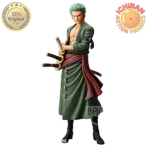 RORONOA ZORO ONE PIECE GRANDISTA BANPRESTO 100% ORIGINAL LACRADO