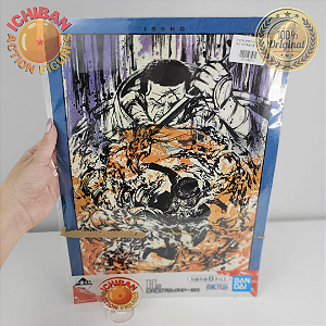 MEGA PÔSTER FUJITORA ONE PIECE ICHIBAN KUJI LETRA H 100% ORIGINAL LACRADO