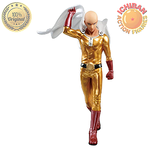 SAITAMA METALIC VER. ONE PUNCH MAN DXF PREMIUM FIGURE BANPRESTO 100% ORIGINAL LACRADO