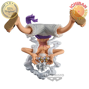 MONKEY D. LUFFY NIKA GEAR 5 DE ÓCULOS ONE PIECE KING OF ARTIST VER.2 BANPRESTO 100% ORIGINAL LACRADO