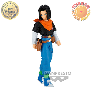 ANDROID 17 DRAGON BALL Z SOLID EDGE WORKS BANPRESTO 100% ORIGINAL LACRADO