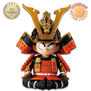 SON GOKU KID DRAGON BALL SAMURAI BANPRESTO BANDAI 100% ORIGINAL COM CAIXA