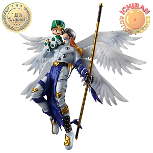 ANGEMON E TAKAISHI DIGIMON G.E.M SERIES MEGAHOUSE 100% ORIGINAL LACRADO