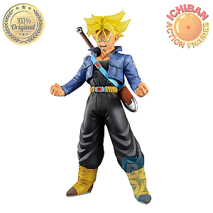 TRUNKS SSJ DRAGON BALL Z MASTERLISE ICHIBANSHO LETRA F BANDAI 100% ORIGINAL LACRADO