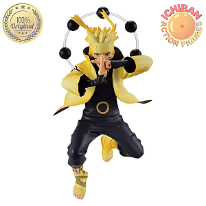 UZUMAKI NARUTO MODO SÁBIO DOS SEIS CAMINHOS NARUTO SHIPPUDEN VIBRATION STARS BANPRESTO 100% ORIGINAL LACRADO