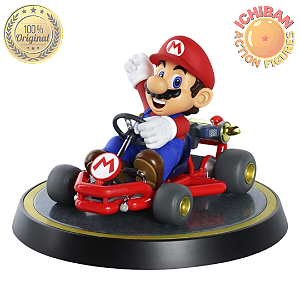 MARIO KART SUPER MARIO BROS NINTENDO FIRST4FIGURE REGULAR ED. 100% ORIGINAL LACRADO