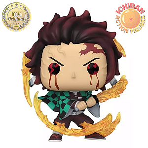 KAMADO TANJIRO COM ESPADA DEMON SLAYER FUNKO POP 1748 100% ORIGINAL LACRADO