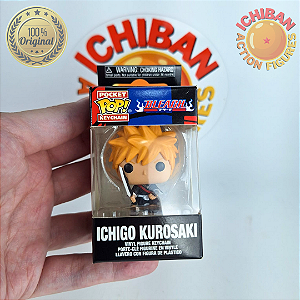 CHAVEIRO KUROSAKI ICHIGO BLEACH POCKET POP KEYCHAIN 100% ORIGINAL LACRADO