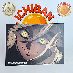 PÔSTER CAPA DURA DOMA LUA SUPERIOR 2 DEMON SLAYER ICHIBAN KUJI BANDAI 100% ORIGINAL LACRADO