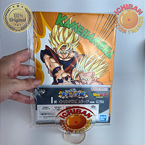 PASTA GOKU SSJ E GOHAN KID SSJ KAMEHAMEHA DRAGON BALL Z ICHIBAN KUJI PRIZE I BANDAI 100% ORIGINAL LACRADO