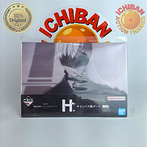 PÔSTER CAPA DURA ALEATÓRIO NIER AUTOMATA KUJI PRIZE H SQUARE ENIX 100% ORIGINAL LACRADO