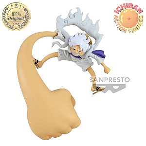 SUPORTE PARA CANETA BRAÇO ESTICADO LUFFY GEAR 5 ONE PIECE BANPRESTO 100% ORIGINAL LACRADO