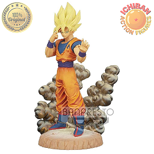 SON GOKU SSJ TELETRANSPORTANDO DRAGON BALL Z HISTORY BOX VOL.2 BANPRESTO 100% ORIGINAL LACRADO