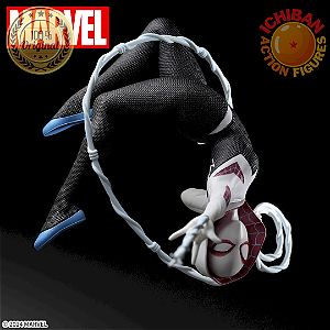 SPIDER GWEN DANDO CAMBALHOTA MARVEL SEGA 100% ORIGINAL LACRADO