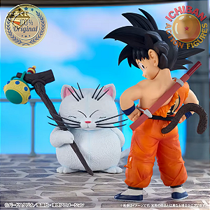 SON GOKU KID COM MESTRE KARIN DRAGON BALL MASTERLISE PLUS ICHIBAN KUJI LETRA A BANDAI 100% ORIGINAL LACRADO
