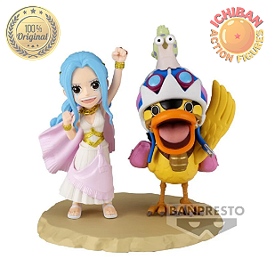 VIVI COM KAROO ONE PIECE WCF BANPRESTO 100% ORIGINAL LACRADO