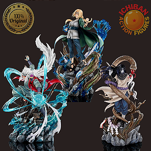 TRIO SANNIN JIRAIYA, OROCHIMARU E TSUNADE NARUTO SNBR STUDIO VER. NORMAL 100% ORIGINAL