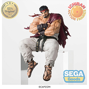 [PRÉ-VENDA MAIO/25 - 50%] RYU STREET FIGHTER 6 NOODLE STOPPER CHOKONOSE SEGA 100% ORIGINAL LACRADO