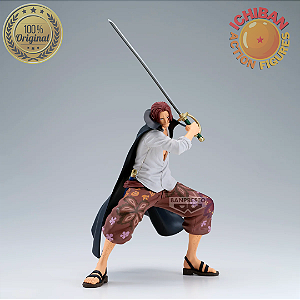 [PRÉ-VENDA JUNHO/25 - 50%] SHANKS ONE PIECE GRANDISTA BANPRESTO 100% ORIGINAL LACRADO