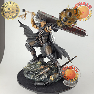 GUTS BLACK SWORDSMAN VER. BERSERK MEDICOS 1/7 100% ORIGINAL COM CAIXA