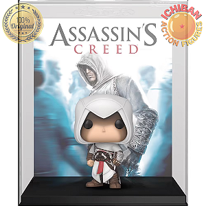 ALTAIR ASSASSIN'S CREED COM ACRÍLICO FUNKO POP 909 EXCLUSIVE EDITION 100% ORIGINAL LACRADO