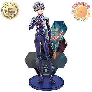 KAWORU NAGISA NEON GENESIS EVANGELION PILOTOS SE ENCONTRAM ICHIBAN KUJI LETRA D BANDAI 100% ORIGINAL COM CAIXA