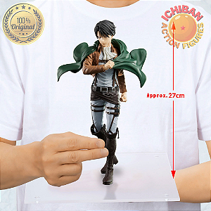 [PRÉ-VENDA NOVEMBRO/25 - 50%] LEVI ACKERMAN ATTACK ON TITAN GRANDISTA BANPRESTO 100% ORIGINAL LACRADO