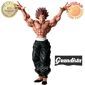 [PRÉ-VENDA DEZEMBRO/25 - 50%] YUJIRO HANMA BAKI THE CHAMPION GRANDISTA BANPRESTO 100% ORIGINAL LACRADO