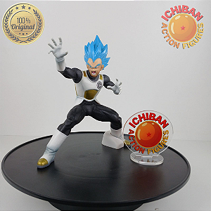 VEGETA SSJ BLUE TRANSCEDENCE DB HEROES BANPRESTO 100% ORIGINAL SEM CAIXA