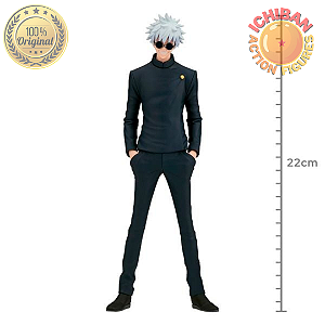 GOJO SATORU DE ÓCULOS JUJUTSU KAISEN KING OF ARTIST BANPRESTO 100% ORIGINAL SEM CAIXA