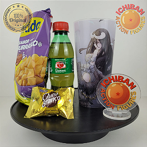 COPO ALBEDO ICHIBAN ACTION FIGURES + SNACKS PACOTE BLACK
