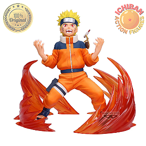 [PRÉ-VENDA JANEIRO/26 - 50%] UZUMAKI NARUTO MODO KURAMA VALE DO FIM DIORAMA NARUTO VB BANPRESTO 100% ORIGINAL LACRADO