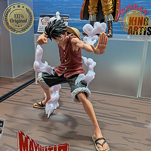 [PRÉ-VENDA FEVEREIRO/26 - 50%] MONKEY D. LUFFY GEAR 2 ONE PIECE MAXIMATIC BANPRESTO 100% ORIGINAL LACRADO