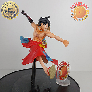 MONKEY D. LUFFY LUFFYTARO ONE PIECE BATTLE RECORD COLLECTION BANPRESTO 100% ORIGINAL SEM CAIXA