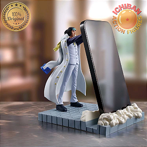 SUPORTE PARA CELULAR AOKIJI ONE PIECE BANPRESTO 100% ORIGINAL LACRADO
