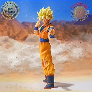 SON GOKU SSJ TELEPORT DRAGON BALL Z MASTERLISE ICHIBAN KUJI LETRA C BANDAI 100% ORIGINAL LACRADO