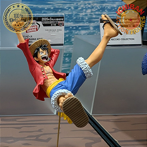 [PRÉ-VENDA ABRIL/26 - 50%]MONKEY D. LUFFY PULANDO TIME SKIP ONE PIECE ROMANCE DAWN VOL.2 BANPRESTO 100% ORIGINAL LACRADO