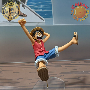 [PRÉ-VENDA ABRIL/26 - 50%] MONKEY D. LUFFY PULANDO ONE PIECE ROMANCE DAWN VOL.1 BANPRESTO 100% ORIGINAL LACRADO